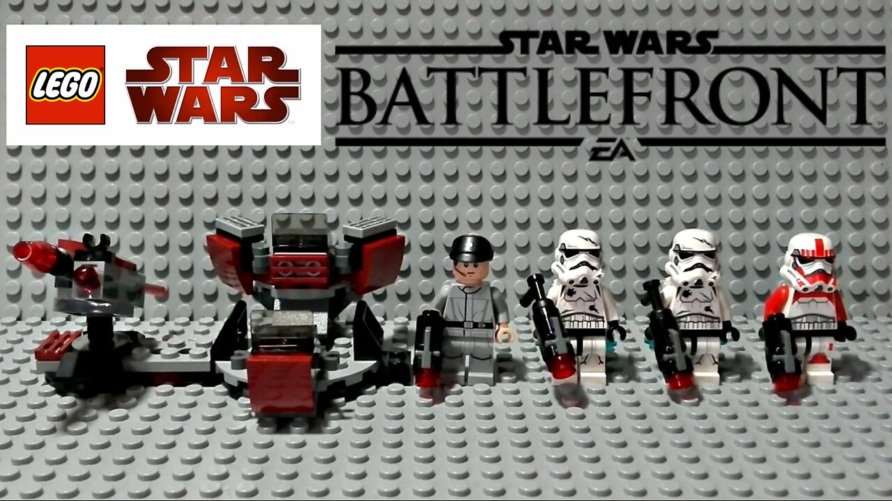 LEGO Star Wars Battlefront Galactic Empire Battle Pack (75134) Review (2016)