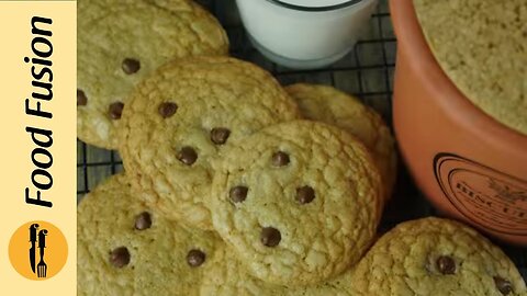 Best Chocolate Chip Cookies Special Recipe by Food Fussion