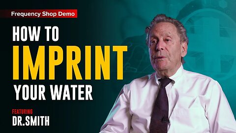 Frequency Shop Demo - How To Imprint Your Water