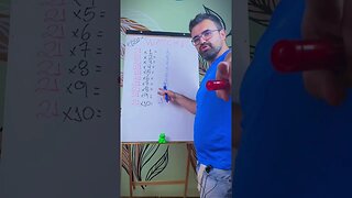 Tabuada do 21🐸💪🤝👍 Math Table of 21 - Matemática do Saber