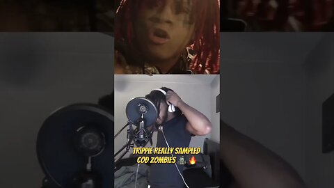 Trippie Really Sampled COD Zombies 🧟‍♂️🔥 #trippieredd #mansionmusik #krzytrain