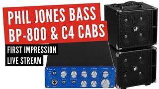 Phil Jones Bass BP-800 & C4 Cabs