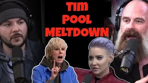 Tim Pool MELTDOWN - Goes FULL Jack Murphy To Protect Queen Eliza Bleu