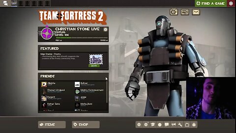 TF2 "Perfect Audio, Less Worse Lesbians" Christian Stone LIVE ! Team Fortress 2