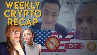 This Week in Crypto! US crypto crackdown, Justin Sun Lunch, Bakkt test launch, & more!