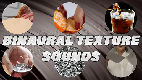 Binaural ASMR | Various Textures for Tingles and Relaxation | No Talking | Audible Stimulation