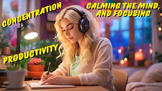 Relaxing Music for Concentration, Productivity, Calming the Mind, and Focusing