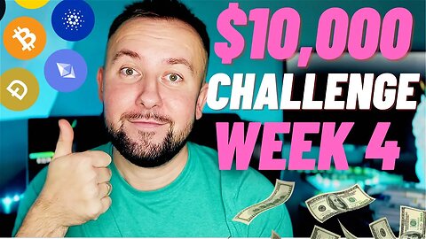 $10,000 Crypto DCA Challenge - Crypto Investing 2023 (Week 4)