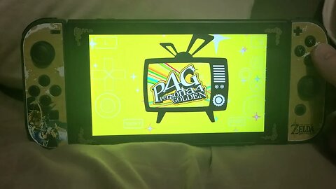 Playstation Vita Vita3k Running On Nintendo Switch, Persona 4 Golden