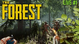 It's scary here! | The Forest Co-Op with @TomGirlGamer and AlexMFTaylor! #live Part 1