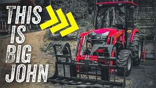BUILDING A SMOKEHOUSE WITH THE NEW TYM 574 TRACTOR