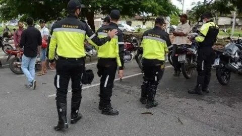 Uber Moto são alvo de blitz em Manaus Amazonas