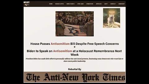 *ANYT* An Anti-ZOG/MAGA/"QAnonist's" P.O.V On The New "Antisemitism Law"