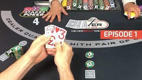 Stacks Poker "4" Table Game Episode 1