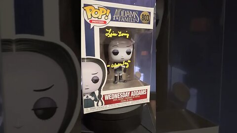 Lisa Loring signed OG Wednesday #funkopop #funkopops #shorts #wednesday #addamsfamily #autographs