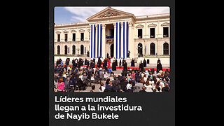 Arranca en El Salvador la ceremonia de investidura de Bukele