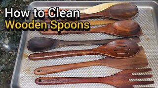How to Deep Clean Wooden Spoons
