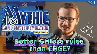 My New Favorite Solo RPG Rules! Mythic 2nd Ed GMless RPG/Writing tool - Explained in 20 min