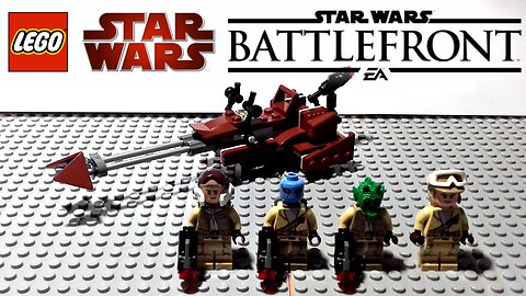 LEGO Star Wars Battlefront - Rebel Alliance Battle Pack (75133) - Set Review (2016)