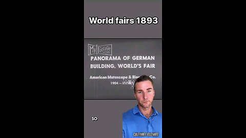 The ole world fairs: Something much more than horse and wagon. All built by candlelight 😁️️️️️️