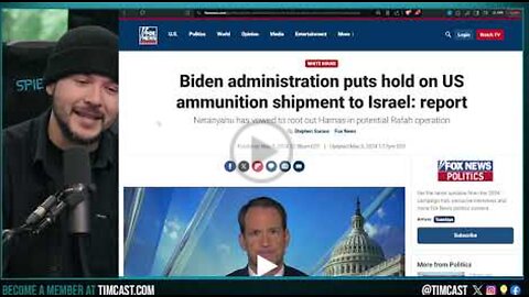 Trump WARNS Biden Will Start WW3, Biden FREEZES Israel Military Aid, TRUMP WAS IMPEACHED For Similar