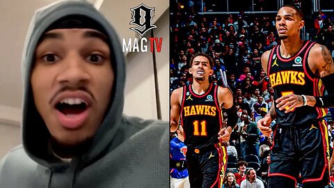 "Trae Is Not Healthy" Dejounte Murray Calls Out Teammate Trae Young For His Poor Habits! 🤣