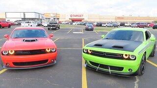 RT VS Scat!! The Challenger in Traffic 2024 Vlog