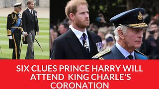 Six Clues That Prince Harry Will Attend King Charles's Coronation & Royal Updates! #princeharry