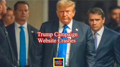 Trump campaign website crashes amid flood of donations