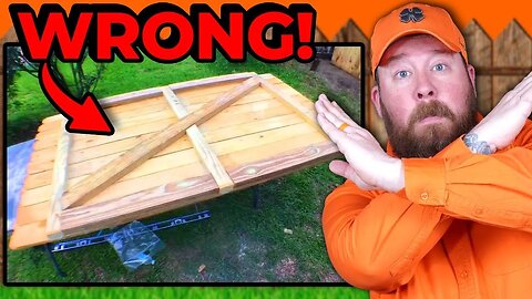 2 Gates Out of 1 Fence Panel?? - Pro Fence Builder Reacts