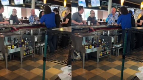 Ric Flair Heated Argument With Bar Employee After Being Cut Off
