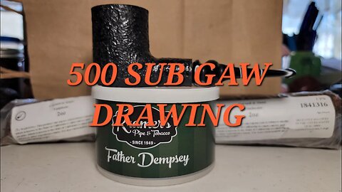 500 Subscriber GAW Drawing