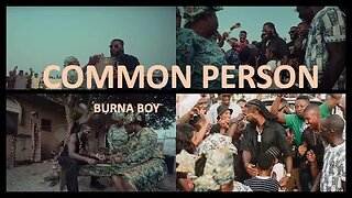 COMMON PERSON - Burna Boy (French lyrics)