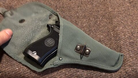 Italian Military Surplus Holster Review