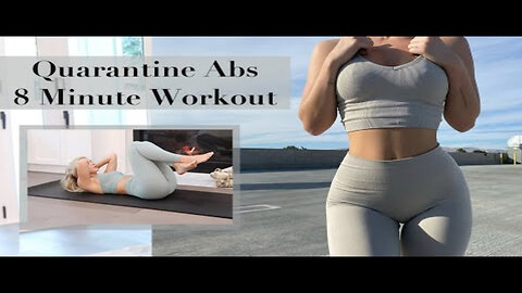 Quarantine Abs My 8 Minute Go-To Cinch Waist Workout