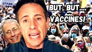 Chris Cuomo, once shilled for Vaccines, now injured