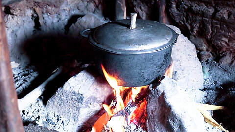 African Village Woman Cooking The Most Appetizing Delicious Village Food