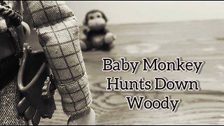 Baby Monkey Hunts Down Woody