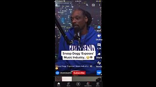 Snoop Dogg “Exposes” music industry