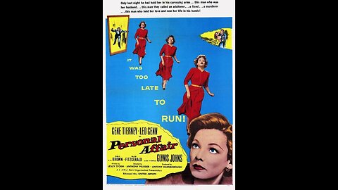Personal Affair (1953) | Directed by Anthony Pelissier