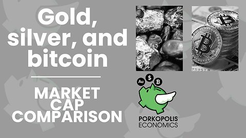 PE19: Gold, silver, and bitcoin by market cap