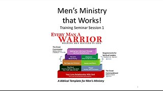 Men's Ministry That Works #1 - Lonnie Berger