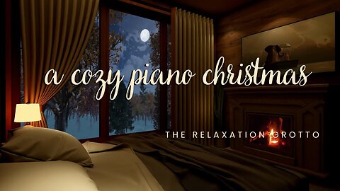 A Cozy Christmas by the Fireplace | The Relaxation Grotto | Christmas Ambience