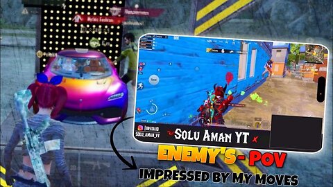 STREAMER Was Impressed By My Moves!!🔥| FASTEST 5 FINGER PLAYER | BGMI 🔱