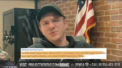 BREAKING: James O'Keefe gives update on YouTube Removing Critical Mass #DirectedEvolution Video