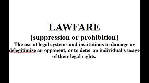 Lawfare