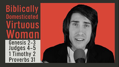 Gospel Sermon ✝️ Domesticated Virtuous Woman 📖 Biblical Gender Roles 👨🏼👩🏼 Proverbs 31 🙏🏻 1 Timothy 2