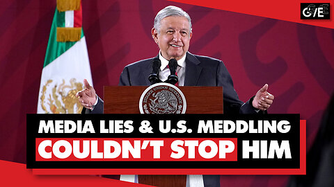 Mexico's AMLO has 80% approval, despite media lies & US meddling