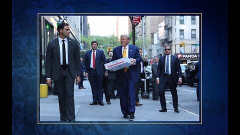 🔥🔥After Court, Trump delivers pizza to the firefighters of the FDNY.