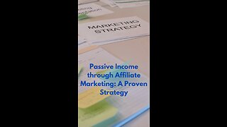 Passive Income Secrets: How to Make Money with Affiliate Marketing.